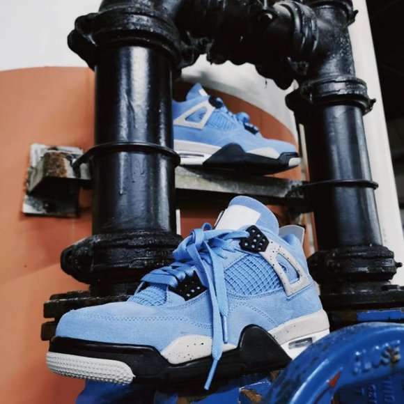 Jordan 4 Northern ice blue